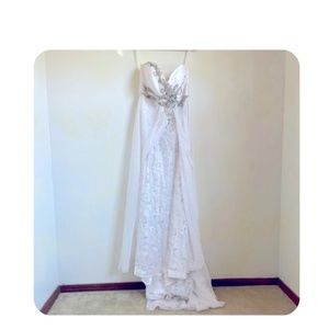 Mac Duggal wedding dress